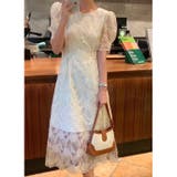 レースワンピース 韓国ファッション フェミニン | Sibra | 詳細画像14 