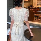 レースワンピース 韓国ファッション フェミニン | Sibra | 詳細画像15 