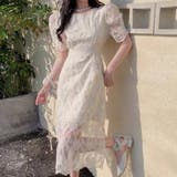 レースワンピース 韓国ファッション フェミニン | Sibra | 詳細画像3 