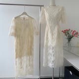 レースワンピース 韓国ファッション フェミニン | Sibra | 詳細画像6 