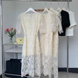 レースワンピース 韓国ファッション フェミニン | Sibra | 詳細画像7 