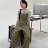 カーキ | オーバーオール パンツ サロペット | Sibra