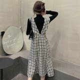 上品な雰囲気を演出する、マーメイドジャンスカ 韓国ファッション フェミニン | Sibra | 詳細画像11 