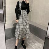 上品な雰囲気を演出する、マーメイドジャンスカ 韓国ファッション フェミニン | Sibra | 詳細画像7 