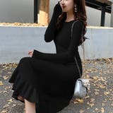 ニットワンピース 韓国ファッション 秋服 | Sibra | 詳細画像8 