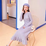 ニットワンピース 韓国ファッション 秋服 | Sibra | 詳細画像6 