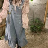 さらりと旬顔。デニムマーメイドジャンスカ 春 韓国ファッション | Sibra | 詳細画像10