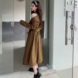 ボレロ付きバックシャーリングキャミワンピース2点セット 春 韓国ファッション | Sibra | 詳細画像21