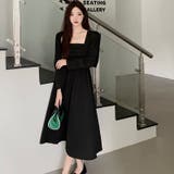 ボレロ付きバックシャーリングキャミワンピース2点セット 春 韓国ファッション | Sibra | 詳細画像9