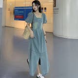 デニムワンピース 春 韓国ファッション | Sibra | 詳細画像6 