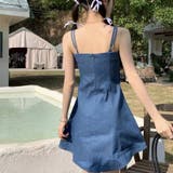 キャミデニムフリルワンピース セクシー 夏服 | Sibra | 詳細画像15