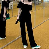 2WAYオールインワンパンツ 夏服 韓国ファッション | Sibra | 詳細画像17