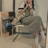 グレー | ニットベストワンピース 夏コーデ ノースリーブ | Sibra