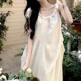 肩リボンキャミワンピース セクシー 夏服 | Sibra | 詳細画像1