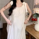 肩リボンキャミワンピース セクシー 夏服 | Sibra | 詳細画像2