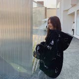 暖かふわもこエコファーブルゾン 韓国ファッション ブラック | Sibra | 詳細画像9 