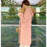 ファー付きコート 韓国ファッション 可愛い | Sibra | 詳細画像2