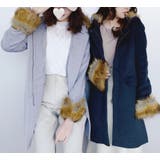ファー付きコート 韓国ファッション 可愛い | Sibra | 詳細画像4
