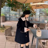 ブラック | コート 中綿 韓国ファッション | Sibra