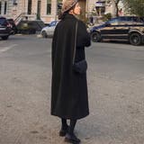 ブラック | ロングコート 韓国ファッション 韓国 | Sibra