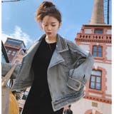 ショット丈Gジャン 韓国ファッション 夏服 | Sibra | 詳細画像2