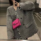 ツイードジャケット 韓国ファッション アウター | Sibra | 詳細画像16 