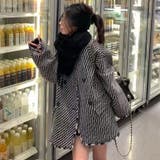 ツイードジャケット 韓国ファッション アウター | Sibra | 詳細画像18 