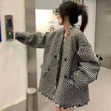ツイードジャケット 韓国ファッション アウター | Sibra | 詳細画像27 