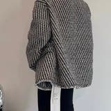 ツイードジャケット 韓国ファッション アウター | Sibra | 詳細画像4 
