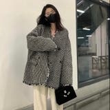 ツイードジャケット 韓国ファッション アウター | Sibra | 詳細画像5 