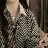 ツイードジャケット 韓国ファッション アウター | Sibra | 詳細画像10 