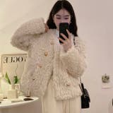 シャギージャケット 秋 韓国ファッション | Sibra | 詳細画像10