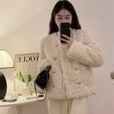 シャギージャケット 秋 韓国ファッション | Sibra | 詳細画像15