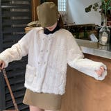 シャギージャケット 秋 韓国ファッション | Sibra | 詳細画像7