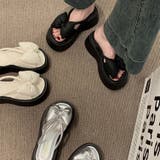 リボンサンダルレディース厚底靴 春 夏 | Sibra | 詳細画像11