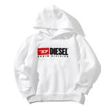 ホワイト | DIESEL ディーゼル プルオーバーパーカー | SHIFFON