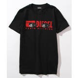 ブラック | DIESEL ディーゼル プリント | SHIFFON