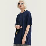 ネイビー | INFLATION インフレーション オーバーサイズ | SHIFFON