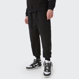 ブラック | INFLATION インフレーション スウェットパンツ | SHIFFON