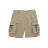 ベージュ | INFLATION インフレーション カーゴハーフパンツ | SHIFFON