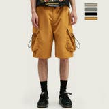 イエロー | INFLATION インフレーション カーゴハーフパンツ | SHIFFON