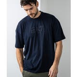 ネイビー | EMPORIO ARMANI EA7 | SHIFFON 