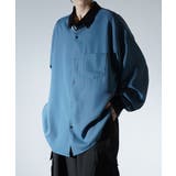 ブルー | Confirm コンファーム アシンメトリーキリカエ | SHIFFON 