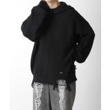 Confirm コンファーム ダメージニット | SHIFFON  | 詳細画像3 