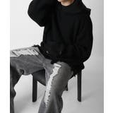 ブラック | Confirm コンファーム ダメージニット | SHIFFON 