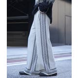 アイボリー | Confirm コンファーム 裾サイドライン | SHIFFON 