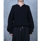 ブラック | Confirm コンファーム スキッパー | SHIFFON 