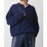 ブルー | Confirm コンファーム スキッパー | SHIFFON 