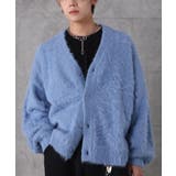 サックスブルー | Confirm コンファーム モヘアライク | SHIFFON 