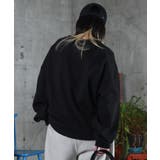 ILL S(イルズ)裏起毛 ハートワンポイント刺繍クルーネックスウェット | SHIFFON  | 詳細画像11 